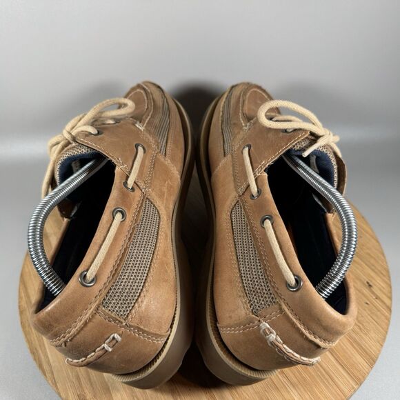 Timberland‎ Men's Sz 10.5 M Brown Loafers Boat Slip On Shoes - Picture 5 of 8